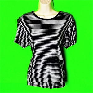 Ralph Lauren 100% cotton striped top. Size L nwt